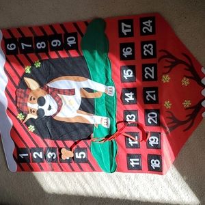 NWOT Dog / Pet Felt Christmas Advent Calendar